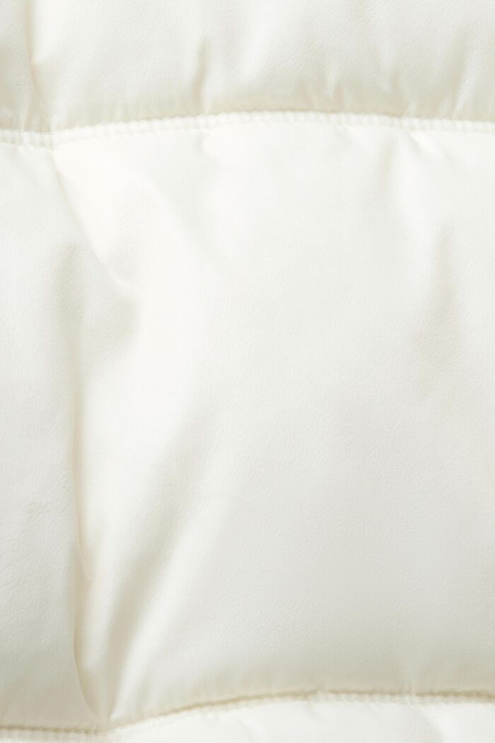Prošívaná bunda s odepínací kapucí, OFF WHITE, detail image number 1