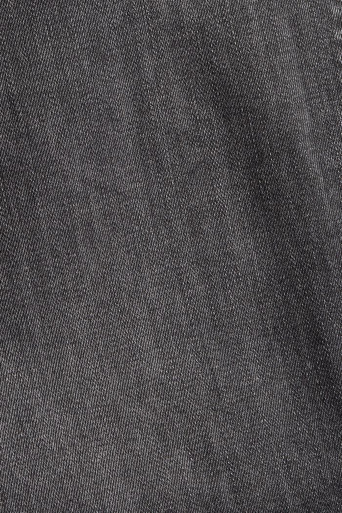 Strečové džíny ze směsi s bio bavlnou, GREY DARK WASHED, detail image number 4