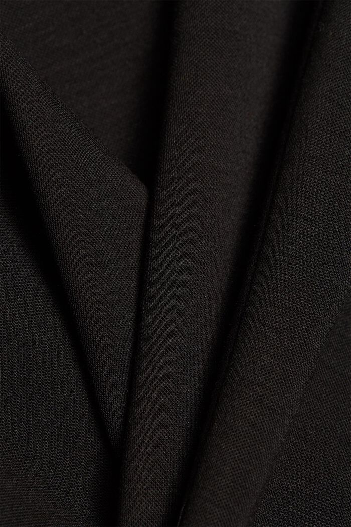 SOFT PUNTO mix + match strečová sukně, BLACK, detail image number 4