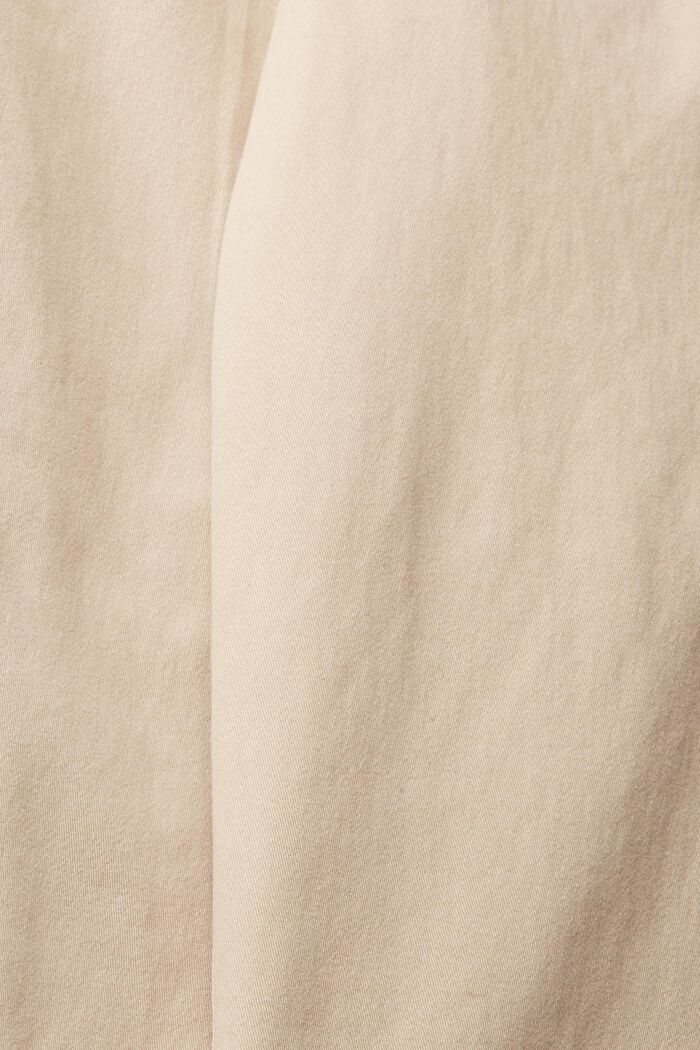 Kalhoty chino z bavlny, BEIGE, detail image number 4