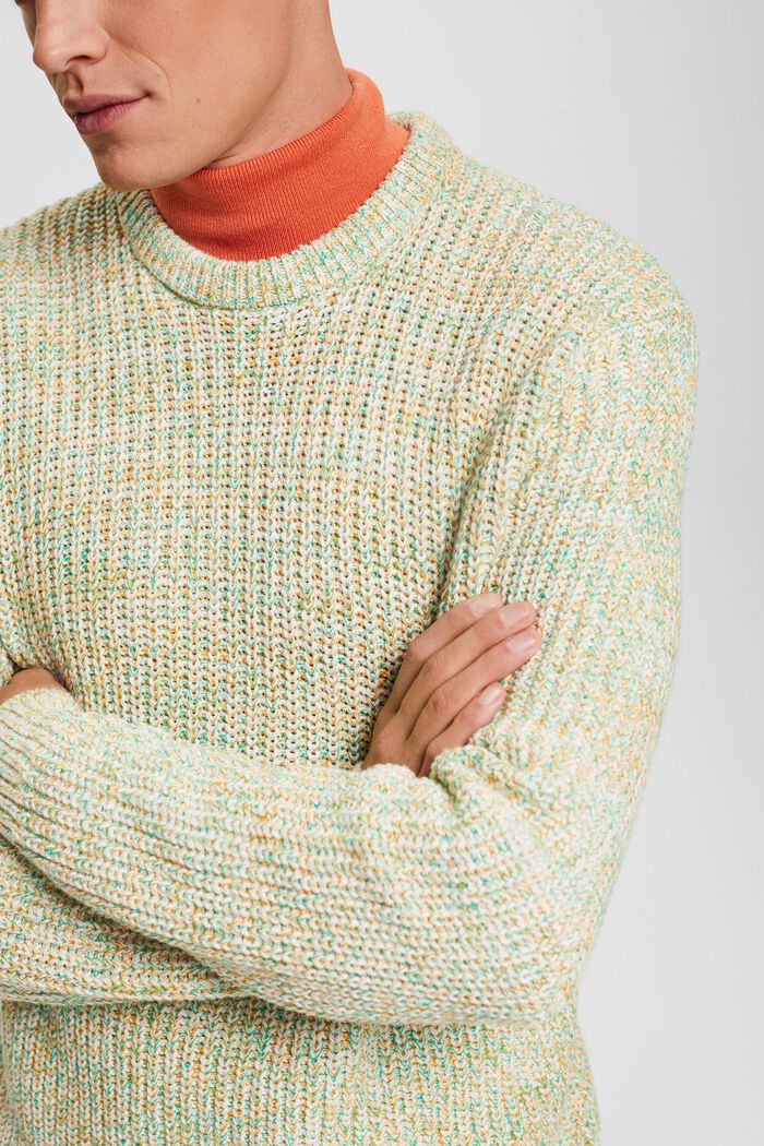 Vícebarevný pletený pulovr, ICE, detail image number 2