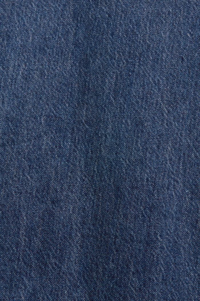 Džínová košile, 100% bavlna, BLUE MEDIUM WASHED, detail image number 4