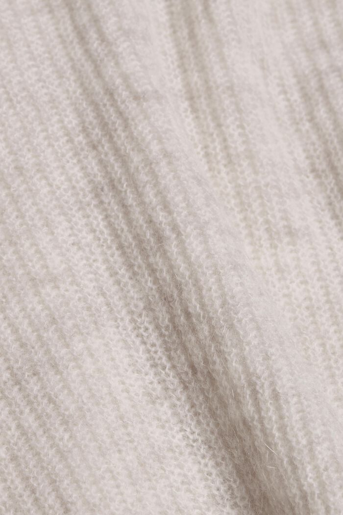 S vlnou/alpakou: kardigan z žebrové pleteniny, ICE, detail image number 4