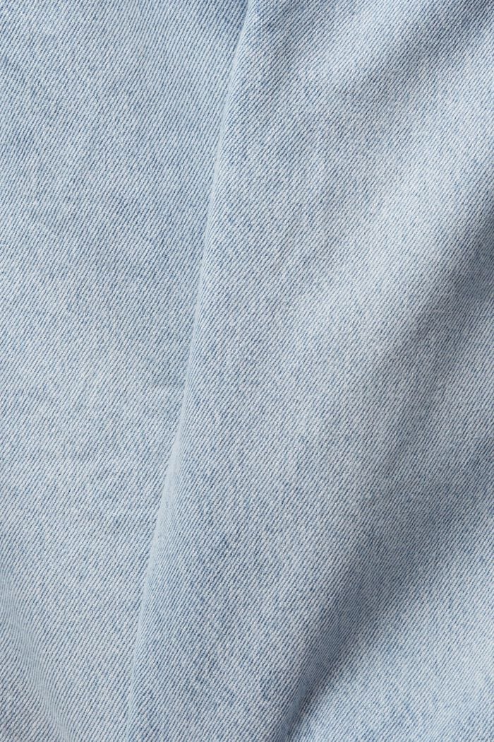 Džínové šortky ze 100% bio bavlny, BLUE LIGHT WASHED, detail image number 7