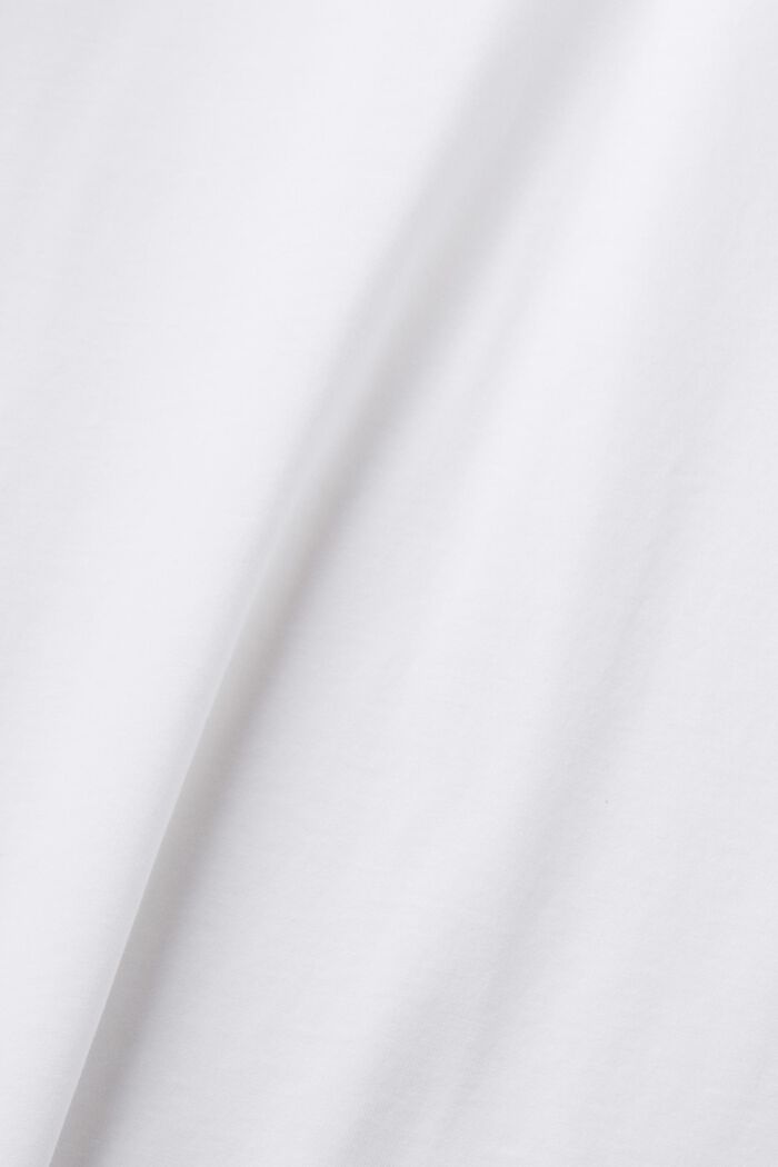 Tričko z bio bavlny, WHITE, detail image number 5