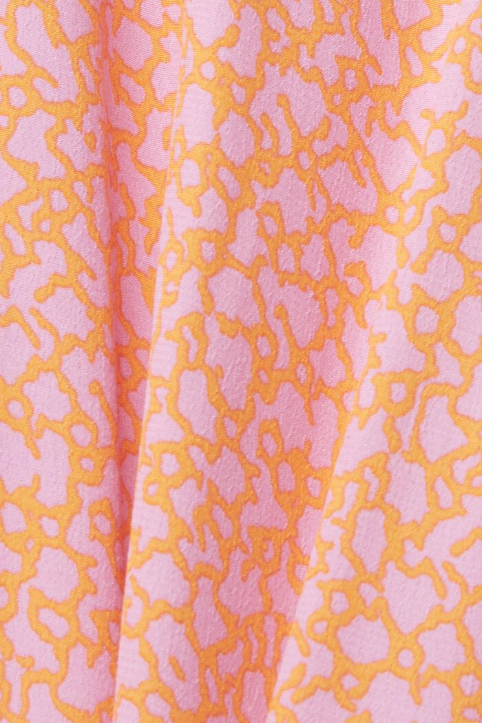 Midi sukně s celoplošným květinovým vzorem, LILAC, detail image number 4