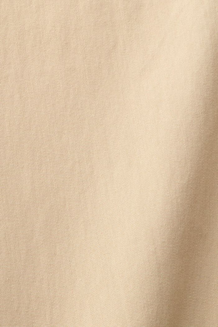 Chino kalhoty z popelínu, SAND, detail image number 6