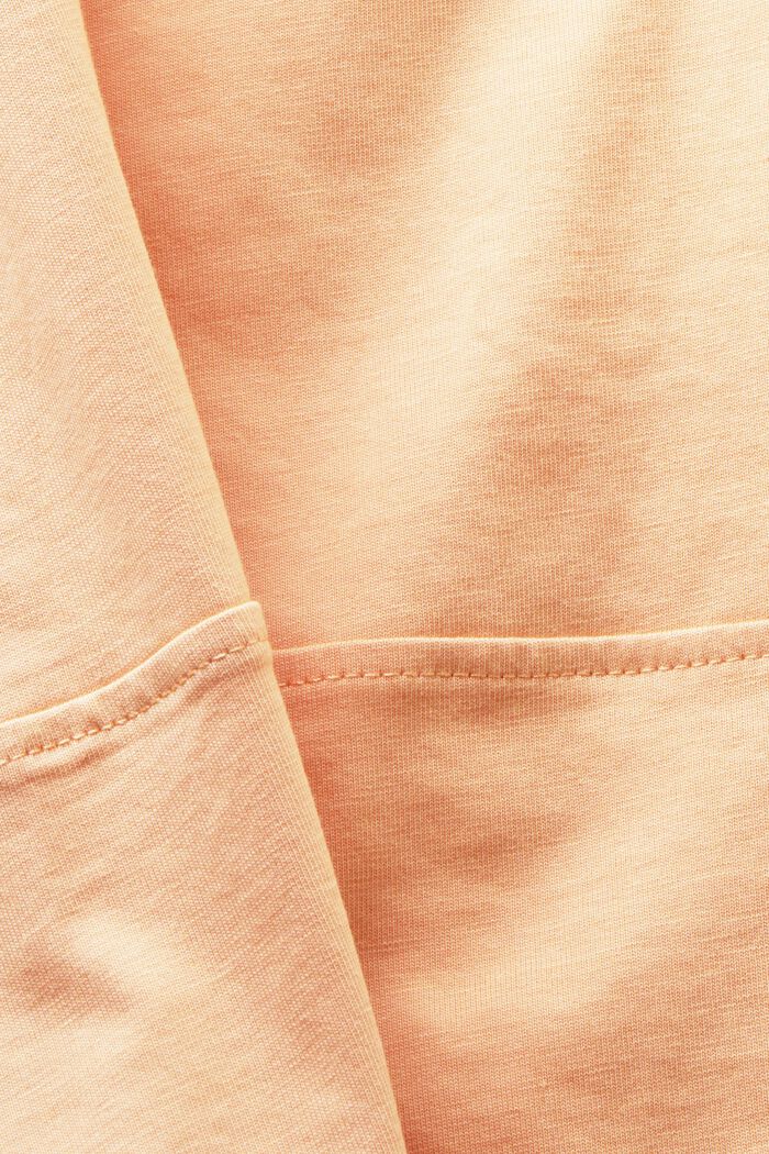 Tričko s dlouhým rukávem, z bio bavlny, PASTEL ORANGE, detail image number 5
