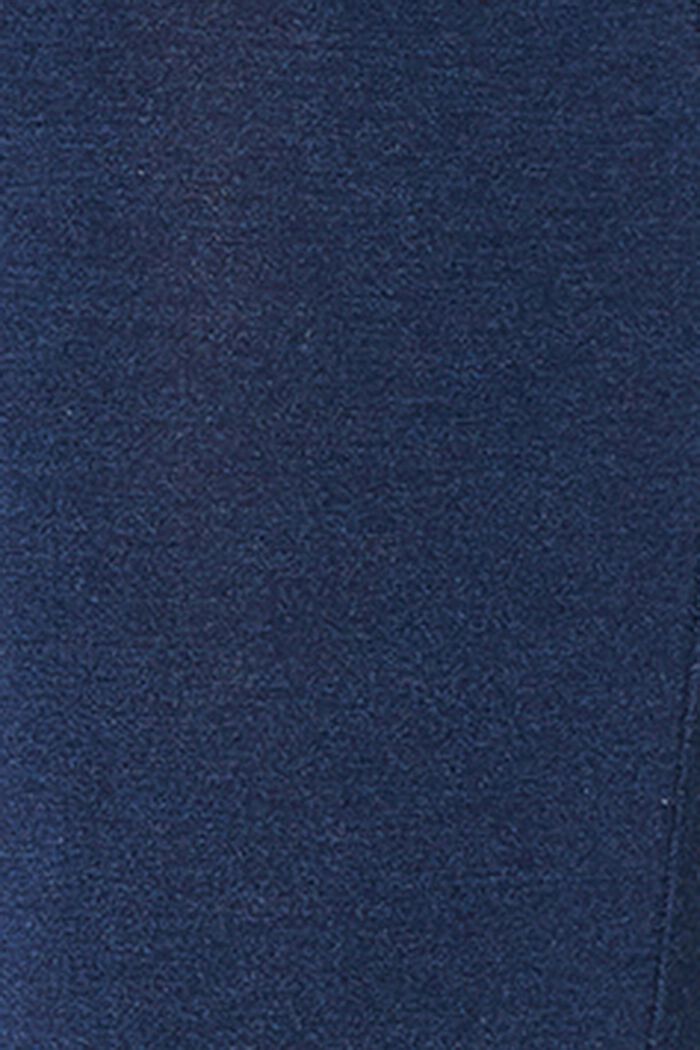 MATERNITY legíny s pásem přes bříško, DARK NAVY, detail image number 3