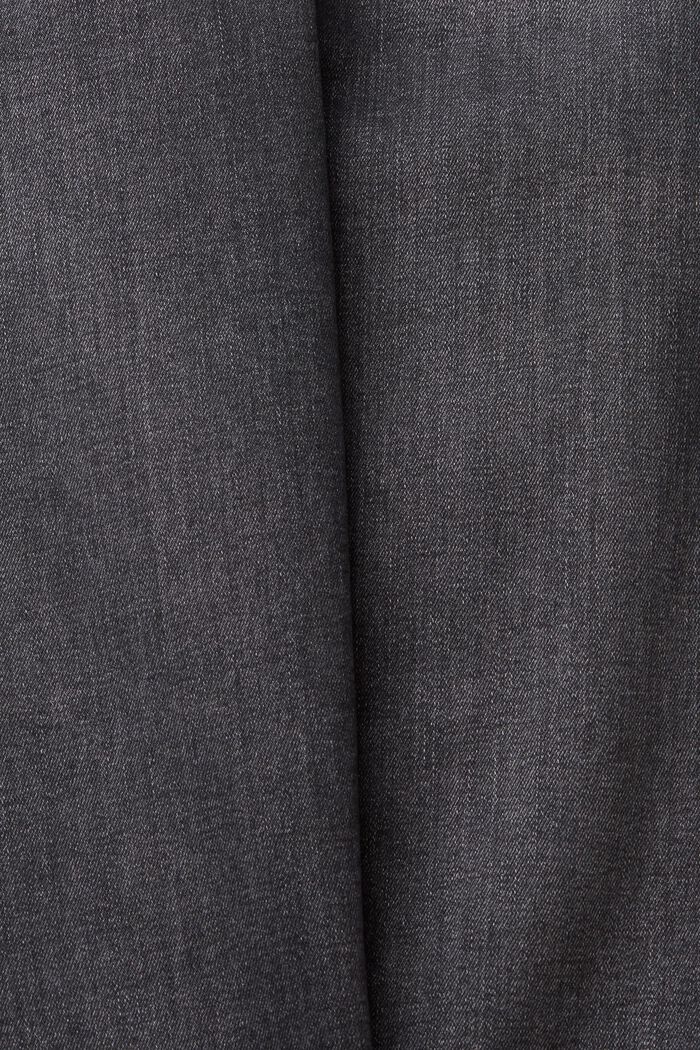 Kašmírově hebké strečové džíny, středně vysoký pas, GREY DARK WASHED, detail image number 6
