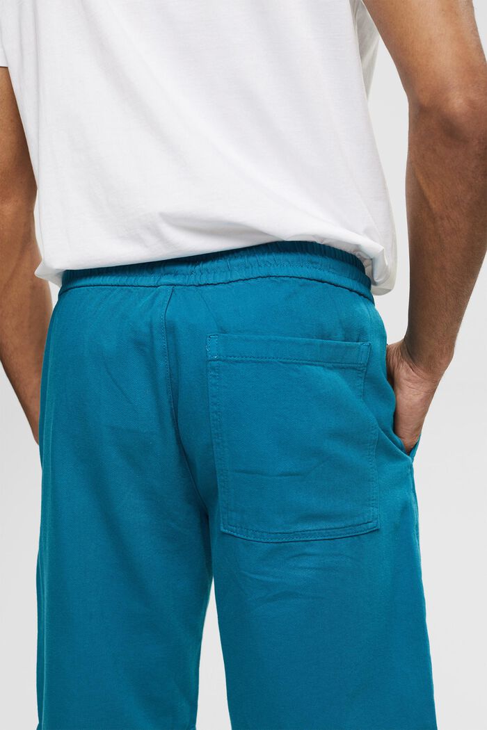 Krátké kalhoty se šňůrkou na stažení, TEAL BLUE, detail image number 5