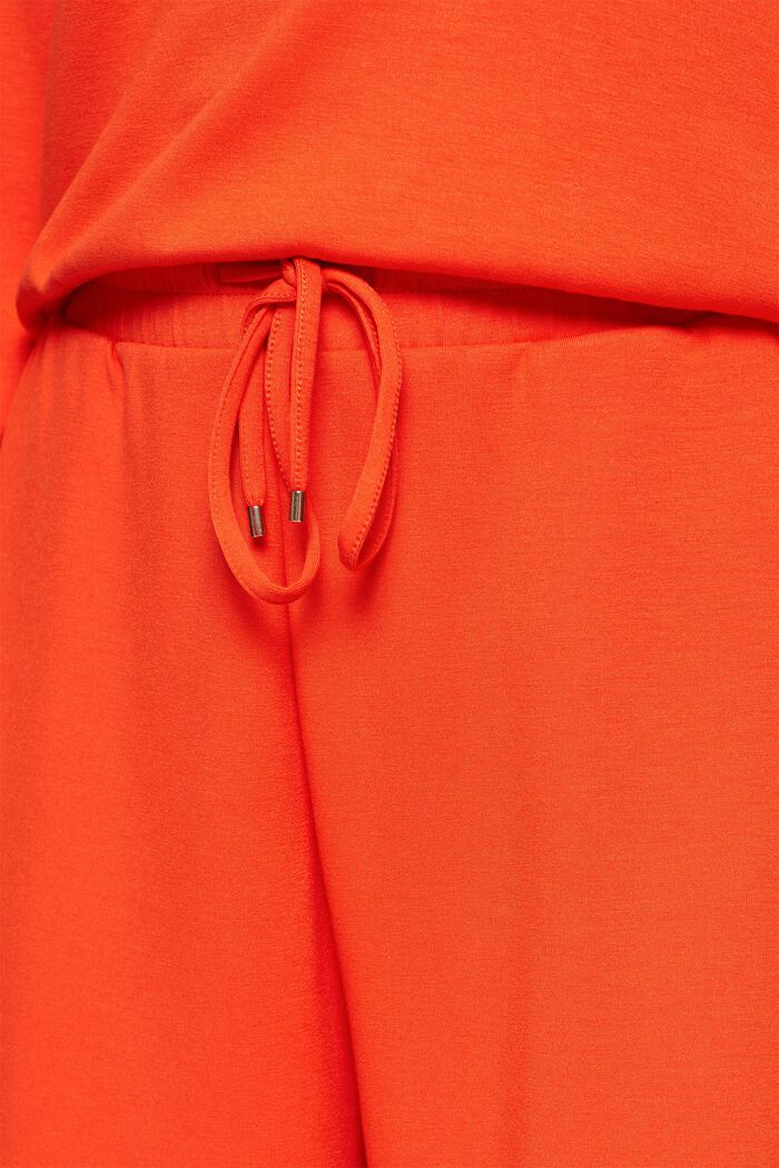 Krátké teplákové kalhoty, RED ORANGE, detail image number 0