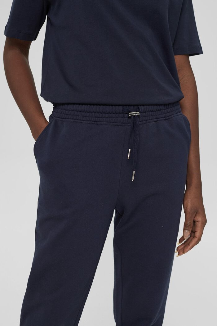 Joggingové kalhoty ze 100% bavlny, NAVY, detail image number 0