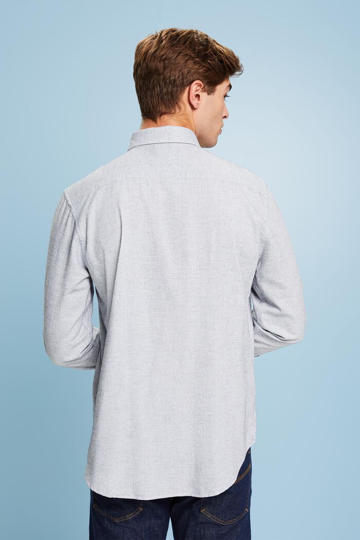 Bavlněné košile s drobným kárem, střih Regular Fit, WHITE, detail image number 2