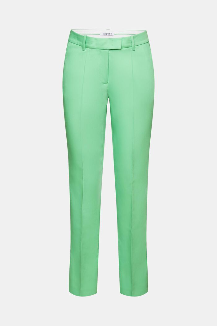 Rovné kalhoty s nízkým pasem, CITRUS GREEN, detail image number 6
