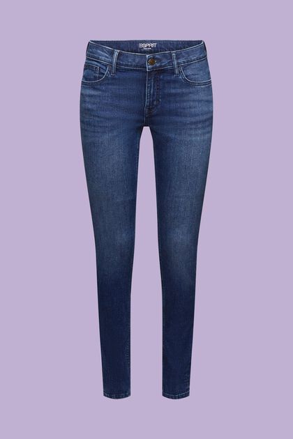 Skinny džíny se střední výškou pasu
