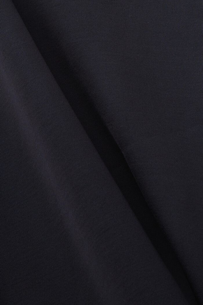 Saténová košilka, krajkový lem, LENZING™ ECOVERO™, BLACK, detail image number 4