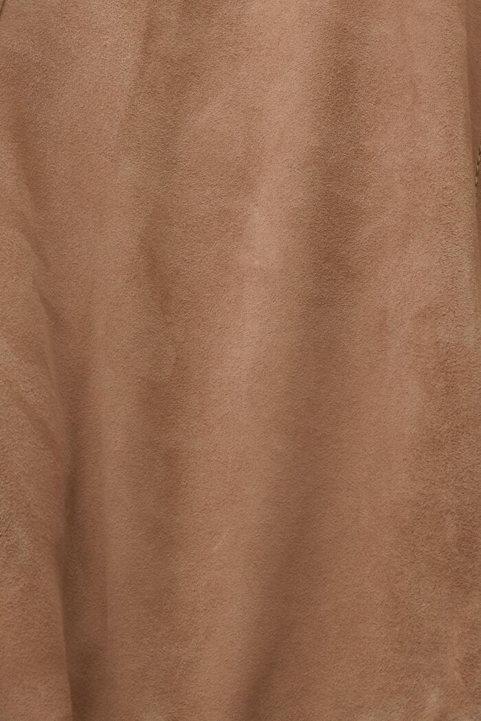 Semišová bunda, TAUPE, detail image number 4