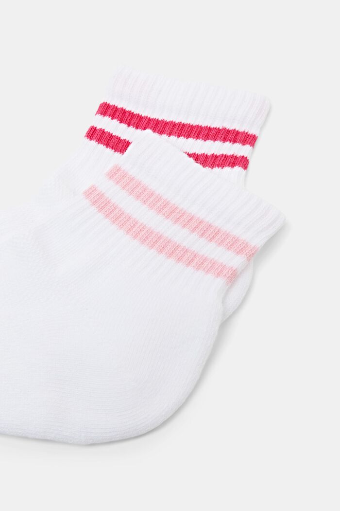 Tenisové ponožky, 2 páry v balení, WHITE, detail image number 2