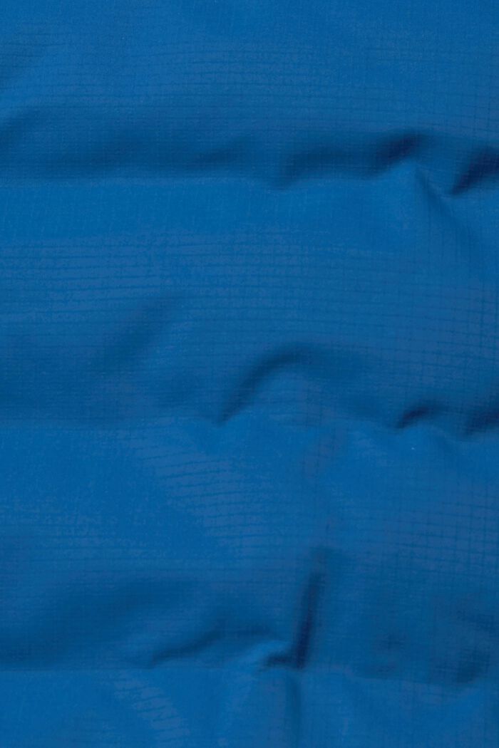Prošívaná bunda s kapucí, PETROL BLUE, detail image number 1