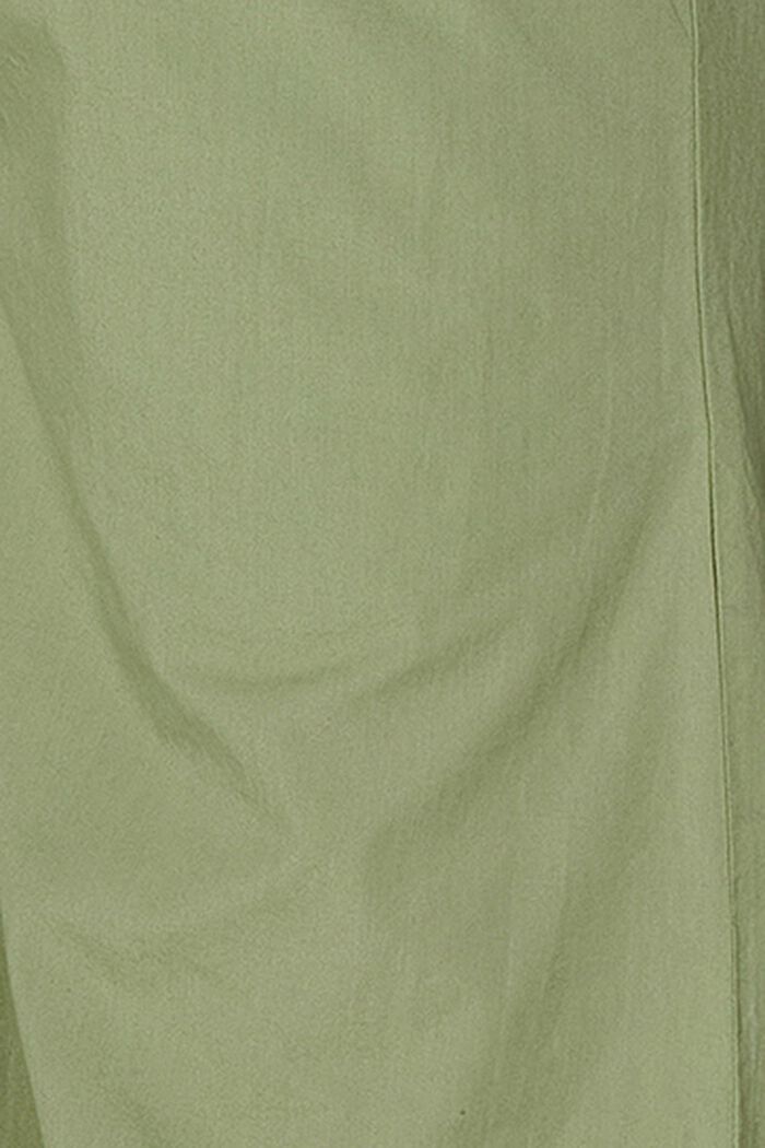 MATERNITY Kalhoty s pasem pod bříško, OLIVE GREEN, detail image number 3
