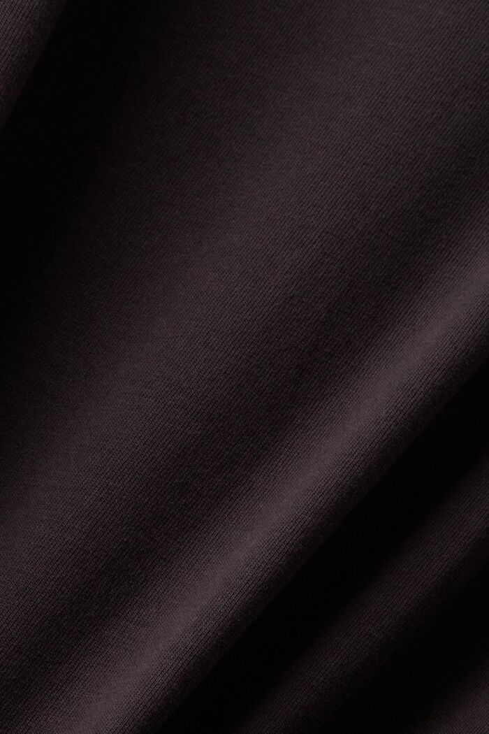 Tričko s kulatým výstřihem ke krku, 100% bavlna, ANTHRACITE, detail image number 5