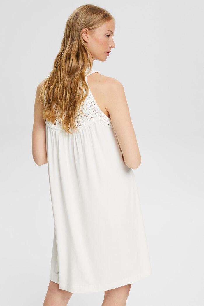 Šaty s háčkovanou krajkou, OFF WHITE, detail image number 2
