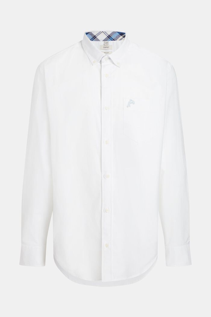 Oxfordská košile s klasickým střihem Regular Fit, WHITE, detail image number 6
