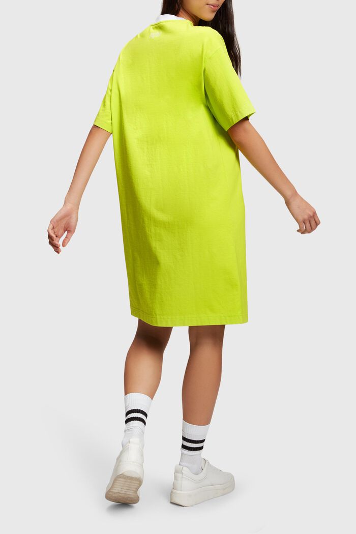 Tričkové šaty Neon Pop, LIME YELLOW, detail image number 1