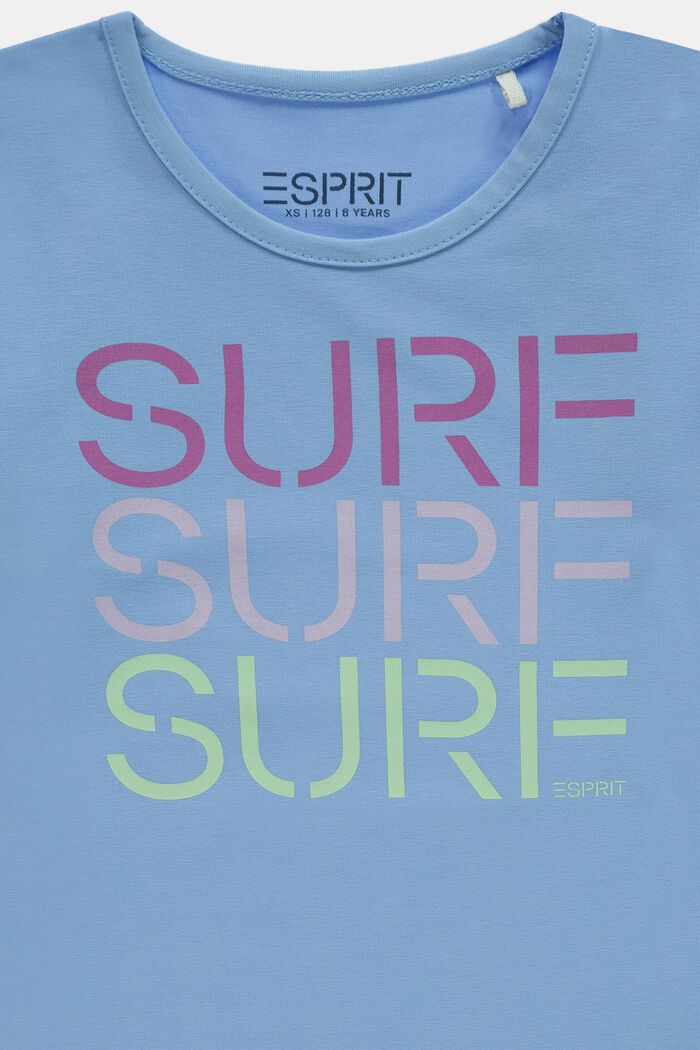 Tričko se surfařským potiskem, bavlna, BRIGHT BLUE, detail image number 2
