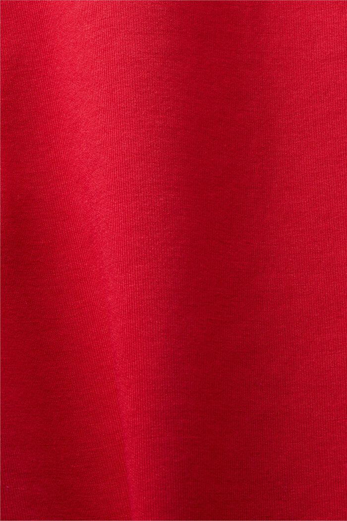 Sportovní teplákové kalhoty, LENZING™ ECOVERO™, RED, detail image number 5