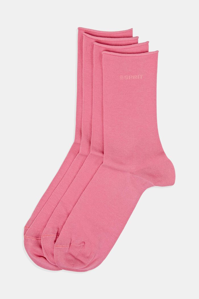 Ponožky z hrubé pleteniny, 2 páry, ROSE, detail image number 0