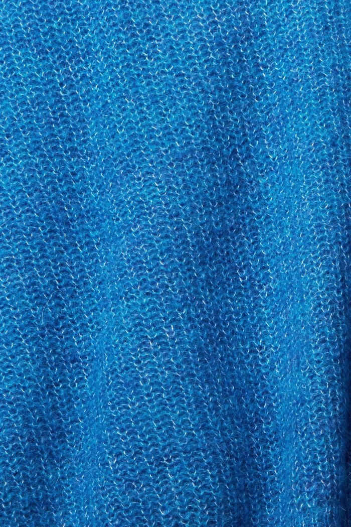 S alpakou: kardigan z pleteniny, BLUE, detail image number 5