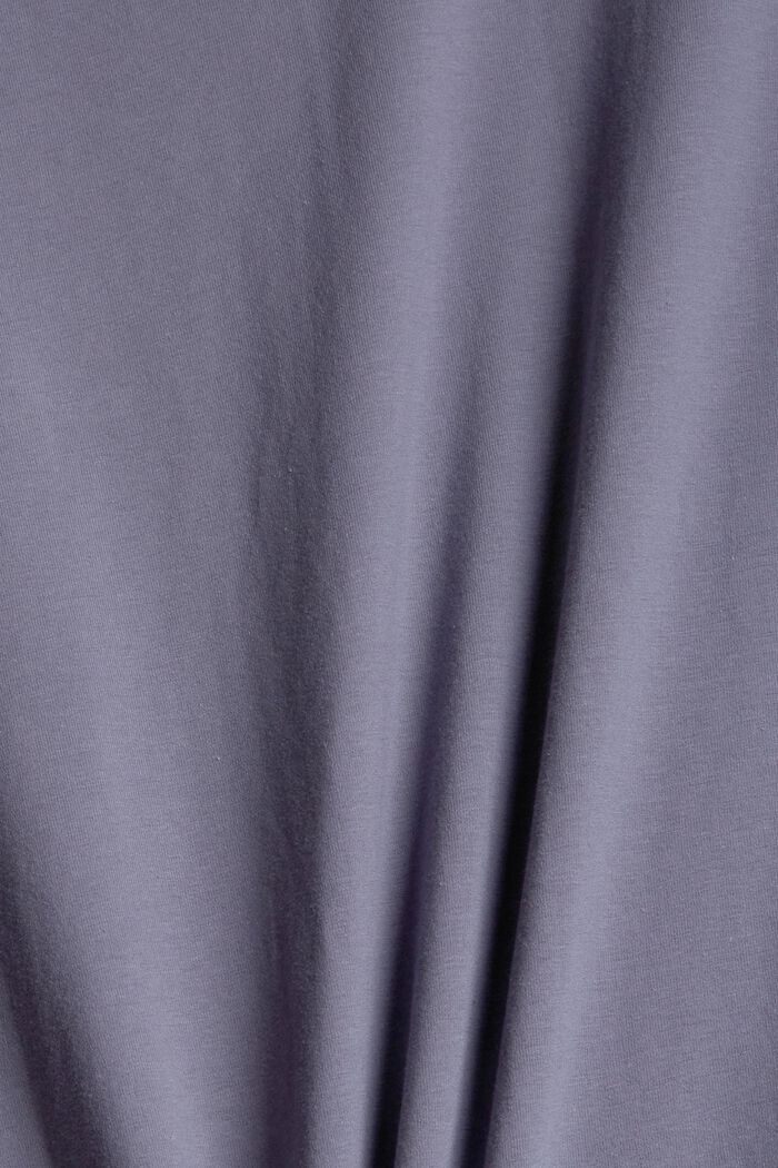 Svrchní díl od pyžama, z bio bavlny, GREY BLUE, detail image number 4