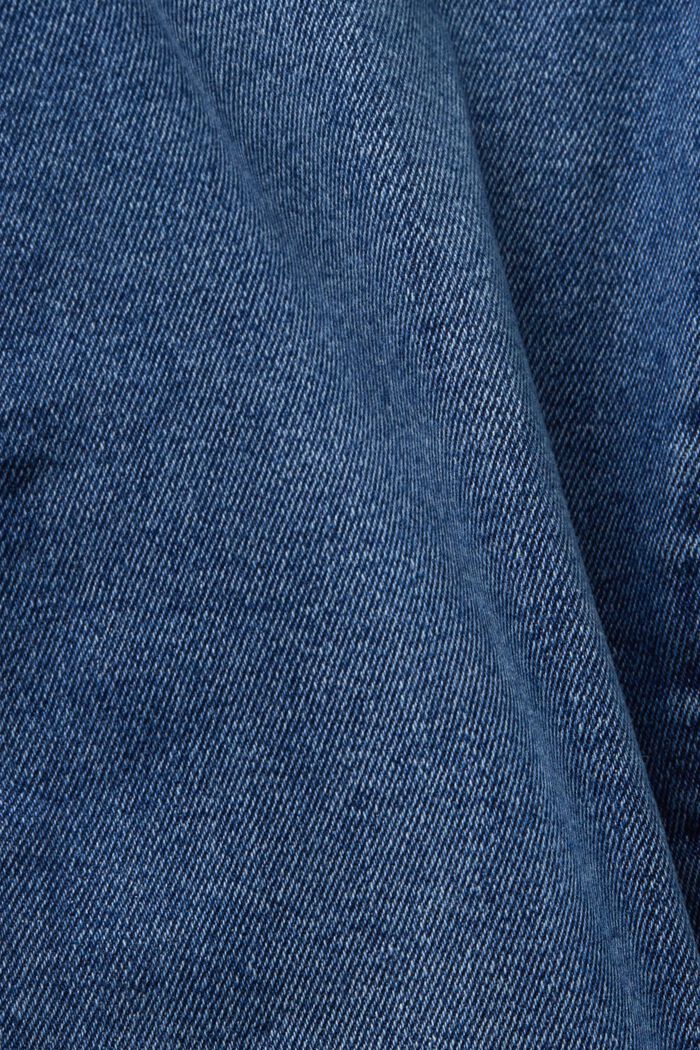 Džíny Slim Fit s vysokým pasem, BLUE MEDIUM WASHED, detail image number 6