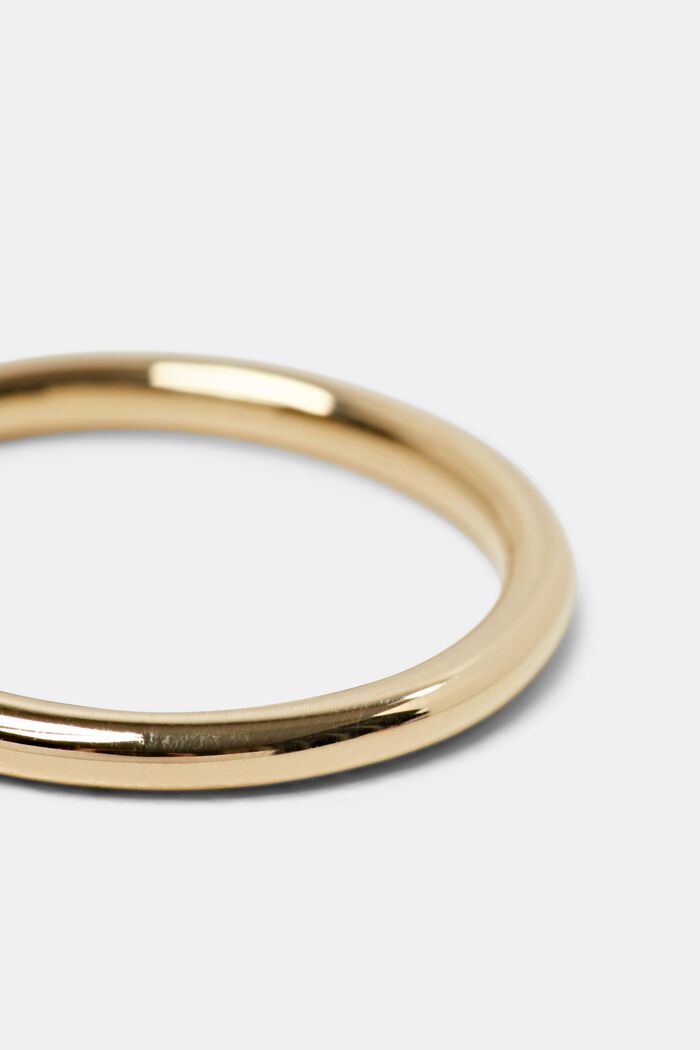 Střídmý prsten ze sterlingového stříbra, GOLD, detail image number 1
