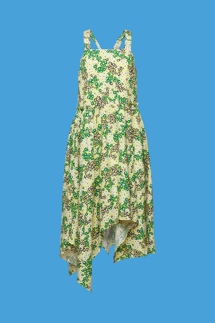 Midi šaty s potiskem, YELLOW, detail image number 7