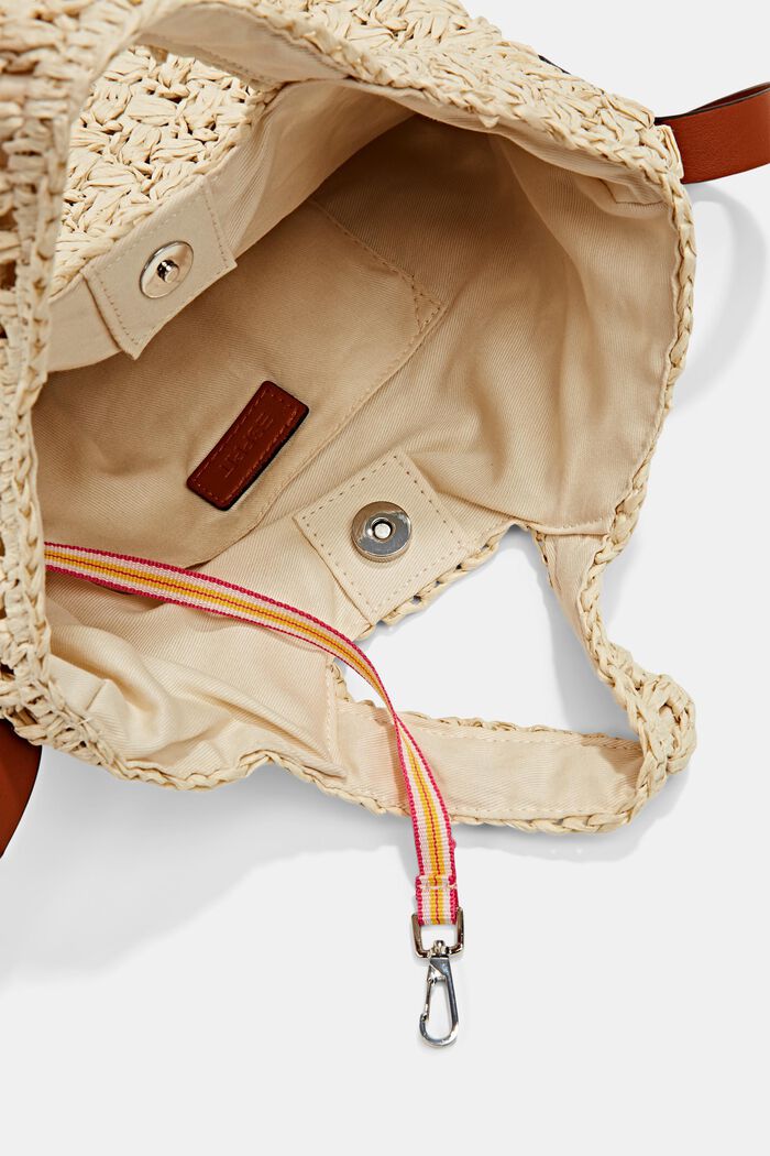 Lýková taška přes rameno, LIGHT BEIGE, detail image number 4