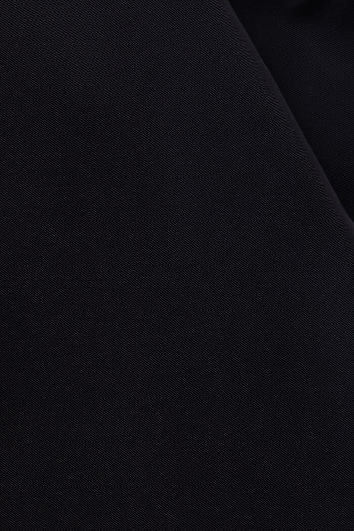 Teplákové kalhoty s rovným střihem straight fit, BLACK, detail image number 4