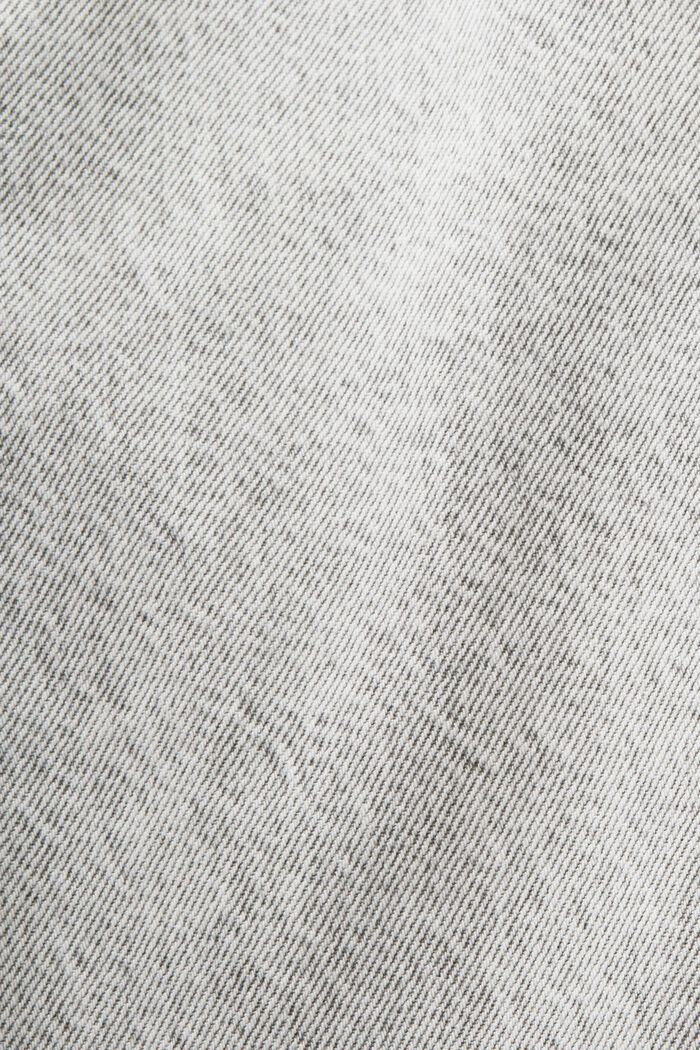 Retro klasické džíny s vysokým pasem, GREY LIGHT WASHED, detail image number 6