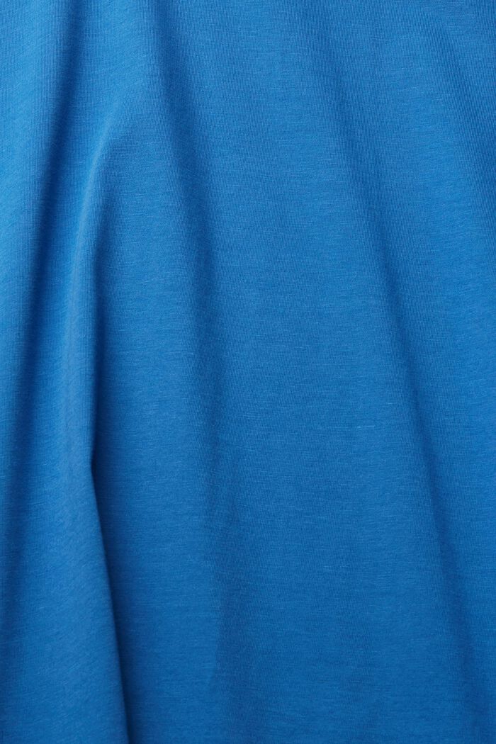 Žerzejové tričko, 100 % bavlna, BLUE, detail image number 1