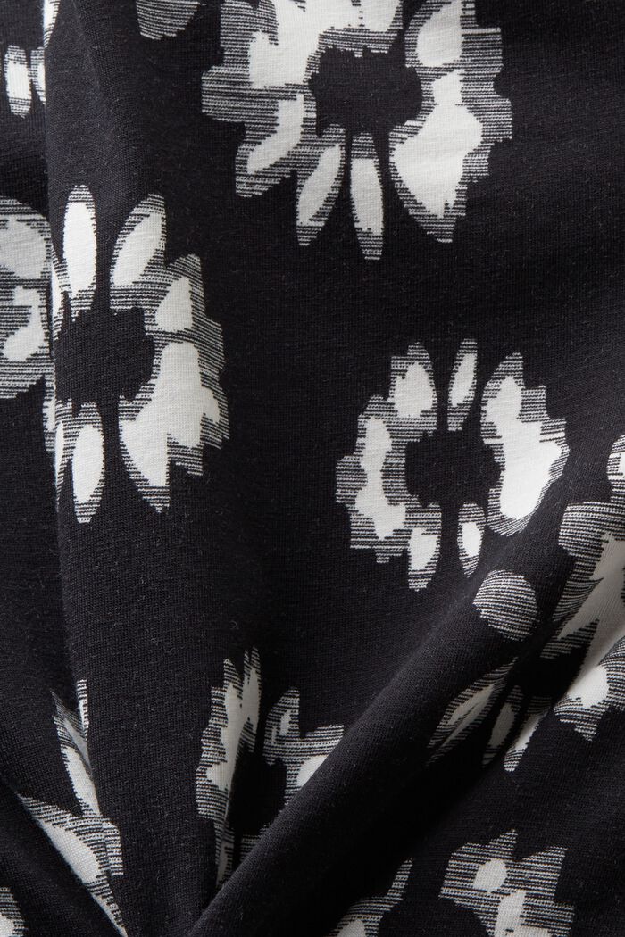 Tričko s dlouhým rukávem a potiskem, BLACK, detail image number 5