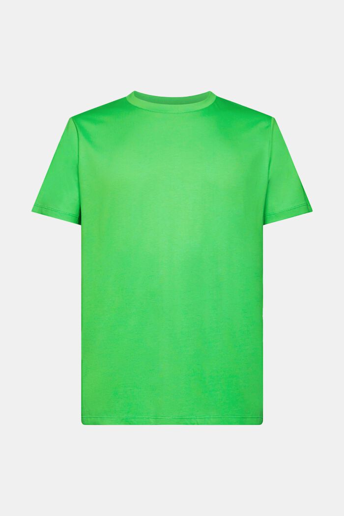 Žerzejové tričko s kulatým výstřihem, GREEN, detail image number 6