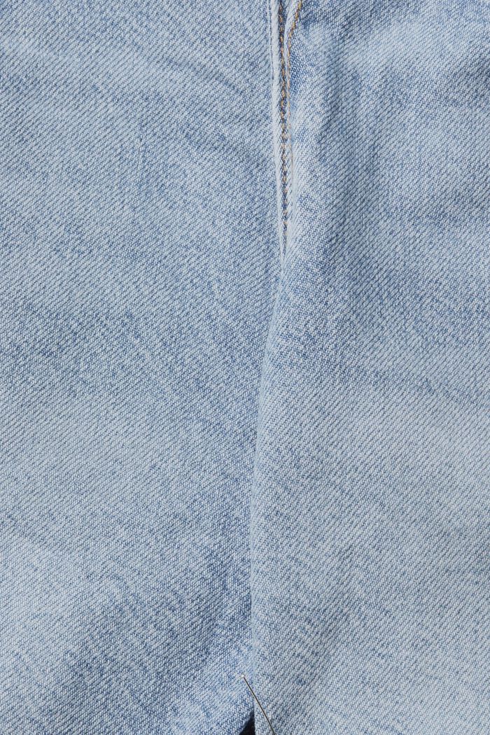 S konopím: džíny s knoflíkovou lištou, BLUE BLEACHED, detail image number 4