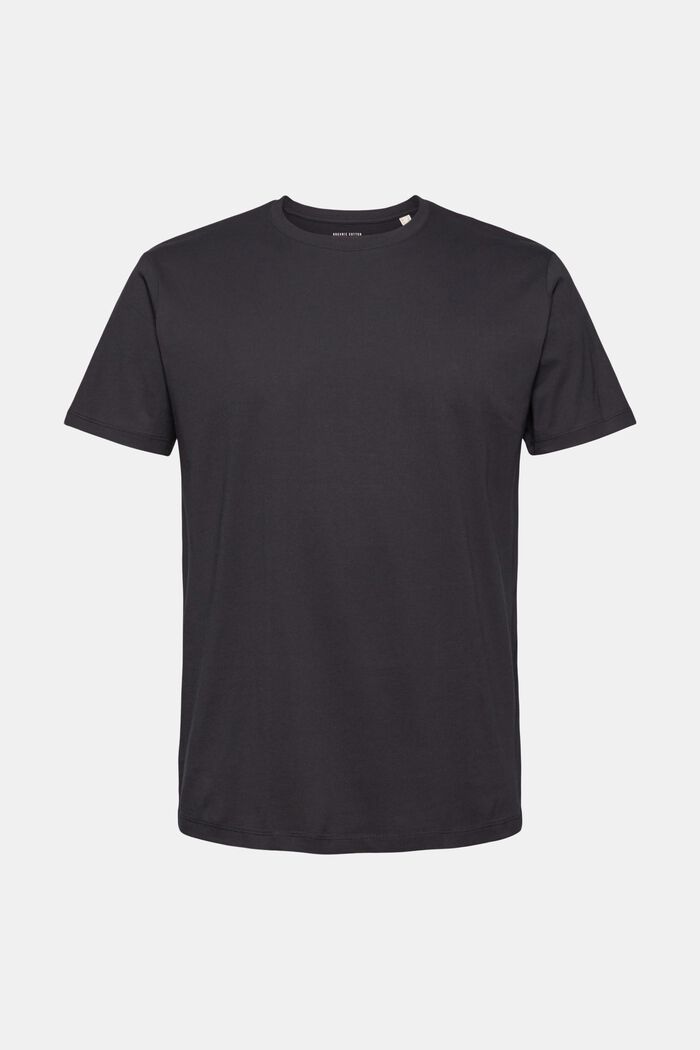 Žerzejové tričko ze 100% bio bavlny, BLACK, detail image number 0