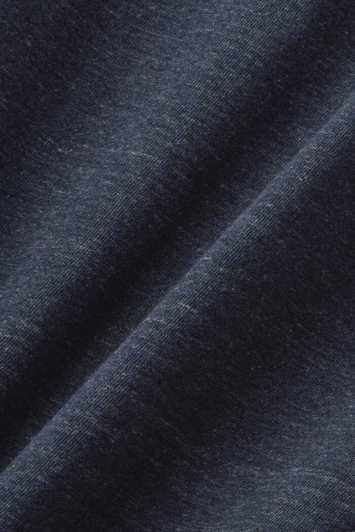Tričko z bavlněného žerzeje, NAVY, detail image number 6