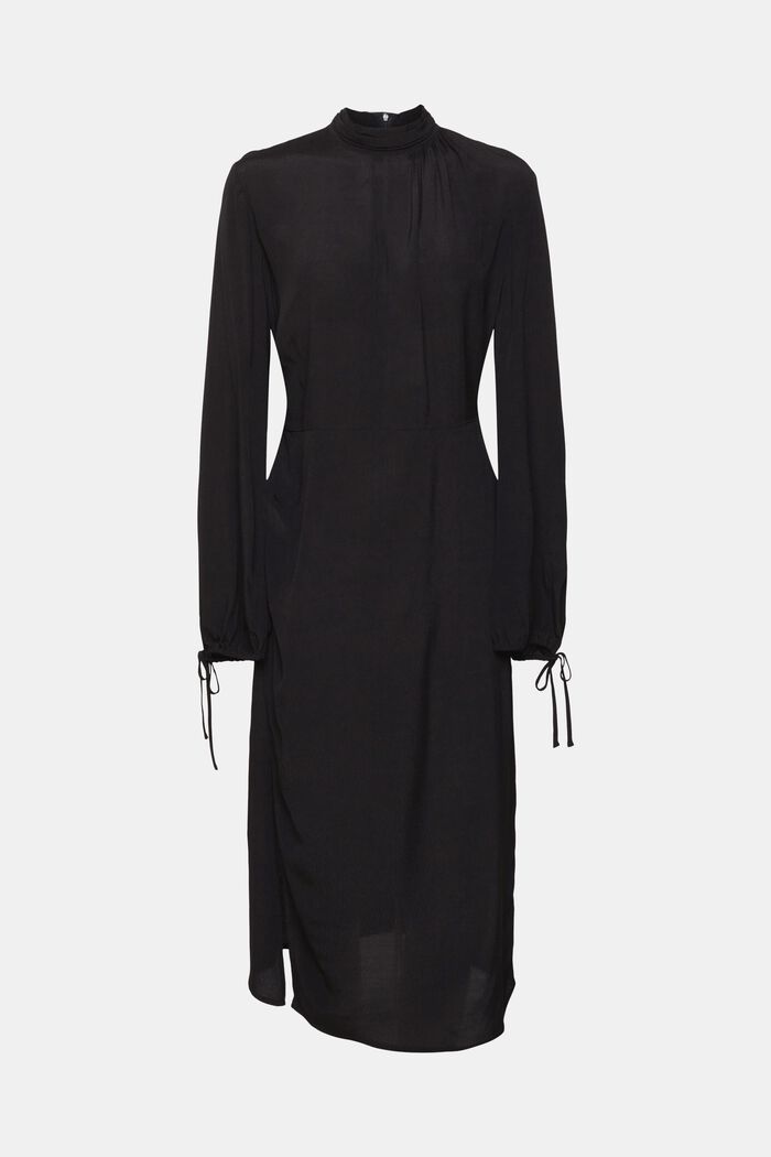 Šaty se stojáčkem, BLACK, detail image number 6