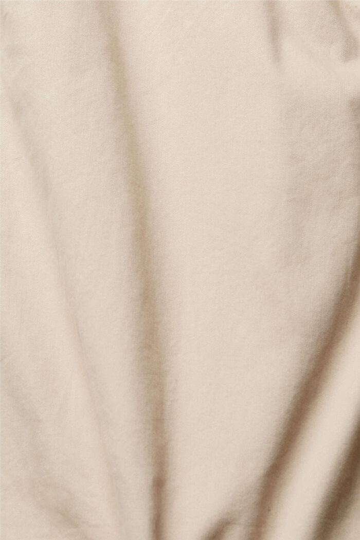 Šortky s pasem na gumu, 100% bavlna, LIGHT BEIGE, detail image number 7