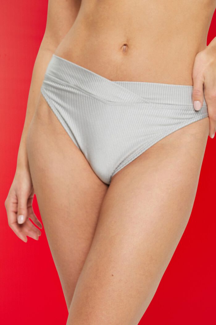 Silver beach bikinové kalhotky, středně vysoký pas, SILVER, detail image number 1