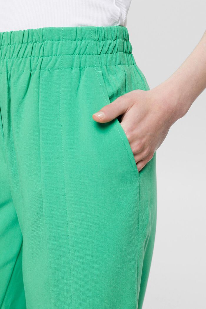 Kalhoty se širokými nohavicemi, GREEN, detail image number 2
